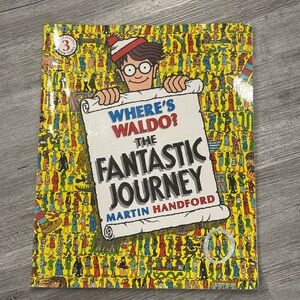 Where's Waldo? The Fantastic Journey Book vintage 1989 kids looking book